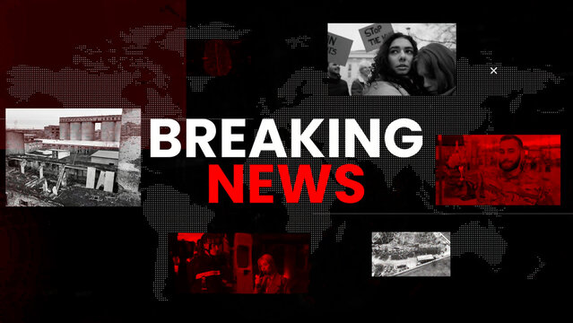 Latest Breaking News Promo template contains 27 media placeholders & 20 text placeholders. Avalible in 4K.	
