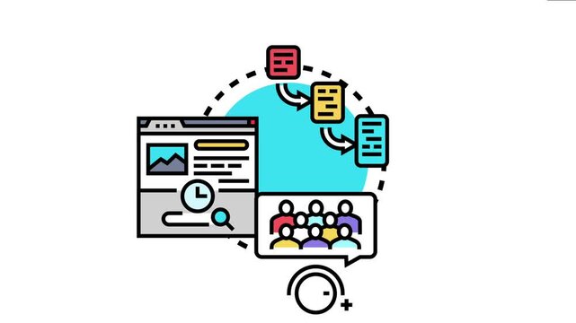 Progressive web app creating a seamless user experience, combining web browser functionalities with native mobile application features, connecting users to data and services efficiently