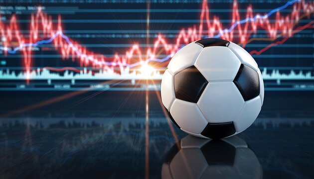 Football Betting Odds and Financial Market Analysis with a Soccer Ball