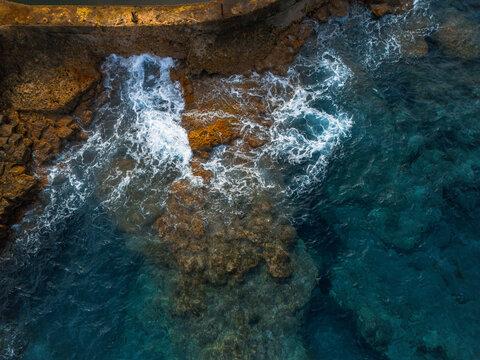 natural rock pools in Tenerife
