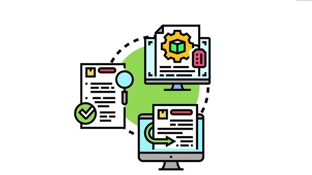 Prototype approval process concept illustrates the stages of product development, including design creation, feedback, and final validation, ensuring effective project management
