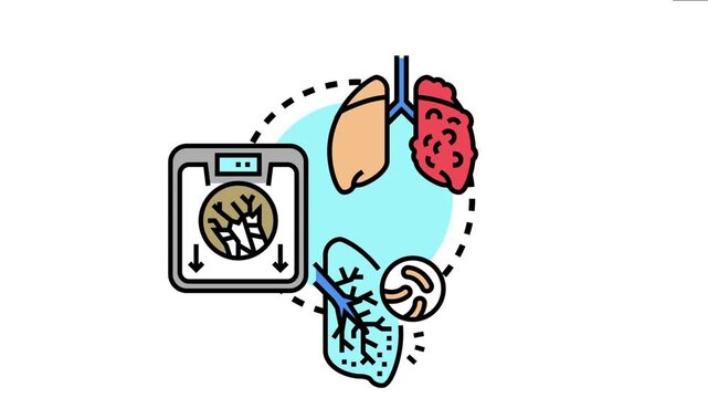 Human lungs and ventilation equipment the physiological process of breathing, gas exchange, and respiratory system health