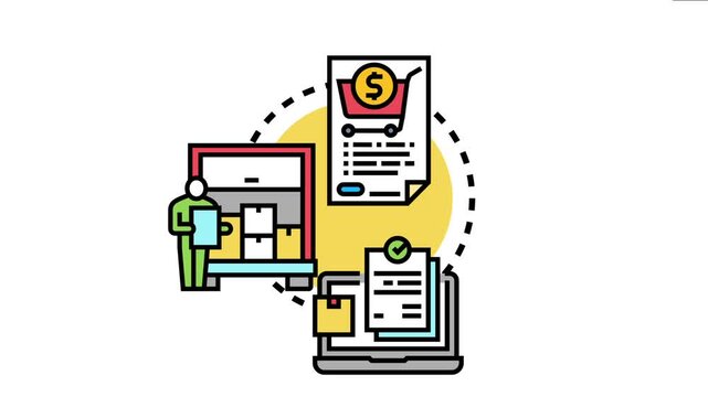 Financial process the purchase of receivables with limited recourse, involving a seller, a financial institution, and the ultimate customer in a business transaction cycle