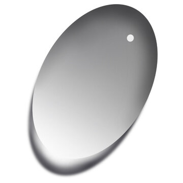  Realistic Silver Water Drop 3D Render