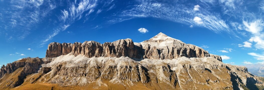 Piz Boe Sella gruppe Alps Dolomites mountains Italian
