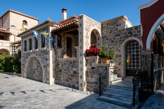 Monastery of Agios Nectarios, dedicated to Nectarios of Aegina, a recent saint of the Greek Orthodox Church.