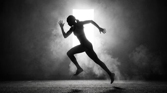 Unleashing inner strength a powerful image representing the drive determination and pursuit of peak physical fitness and wellness