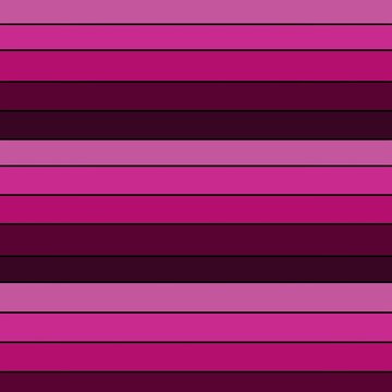 Pink and purple horizontal striped vector seamless pattern background for wallpaper, textile, fabric print, and graphic design.