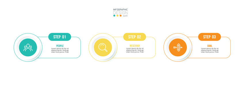 Infographic template for show business and marketing presentation
