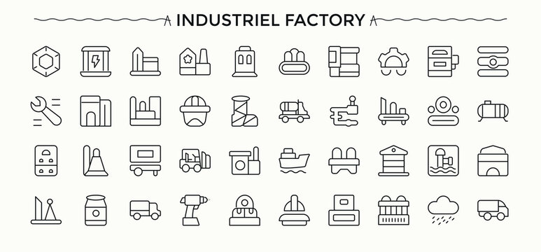 Fish And Seafood icon set. Collection of simple line web icons. Includes thin line symbols food, fishing, sea, seafood. Editable stroke collections. Seafood icon set.