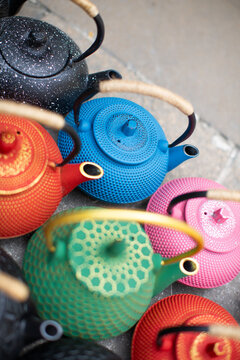 Iron teapot