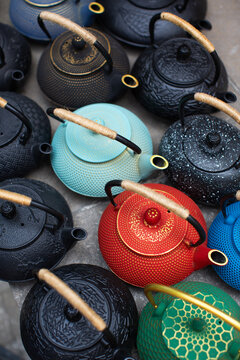 Iron teapot