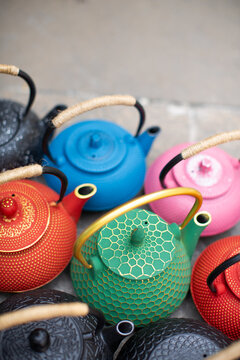 Iron teapot