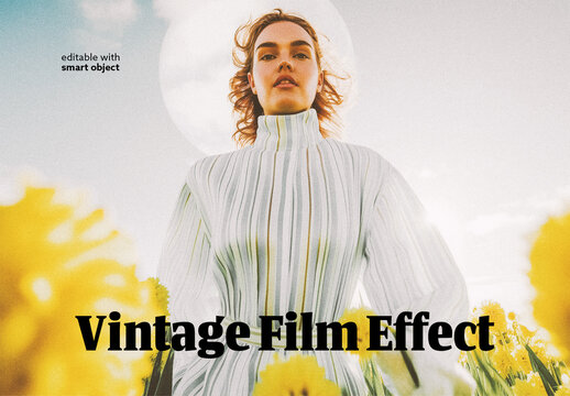 Vintage Film Photo Effect