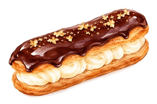 Chocolate eclaire