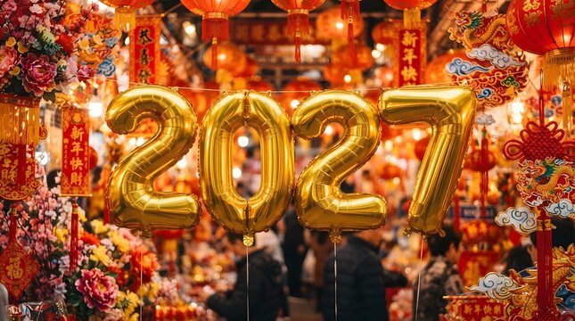 A dazzling and festive celebration of the upcoming year 2027 filled with joy hope and the warmth of cherished traditions marking a new beginning for