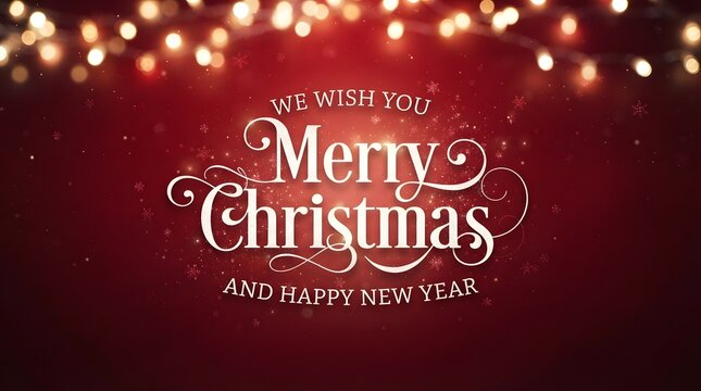 A warm and joyful christmas greeting extended to all accompanied by wishes for a prosperous and delightful new year filled with happiness peace and success