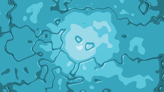 Comic Water Streaming Animation Background
Cartoon ocean streaming animation with liquid patterns seen from above 