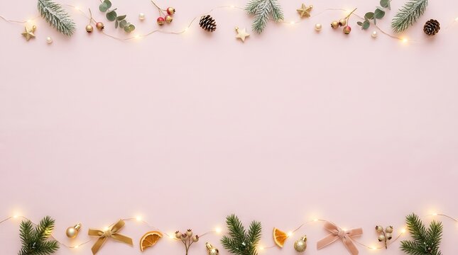 A delightful and whimsical display of festive ornaments and seasonal decorations creating a warm and inviting atmosphere for a joyful holiday celebration beautifully