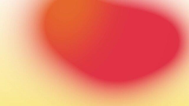 Soft flowing aurora gradient blobs in sunny yellow and orange, seamless looping Full HD motion graphics background for education, school and online learning presentations