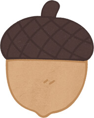 Cute Brown Oak Acorn Nut © Nor