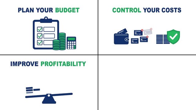 Strategic Financial Management Illustrations for Budget Planning, Cost Reduction, and Profit Growth