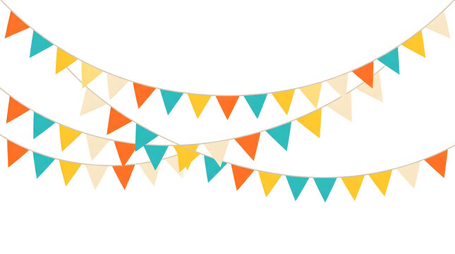 Party bunting flags banner garland decoration