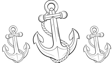 anchor with rope © Nipul