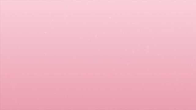 Soft translucent white hearts floating gently on pastel pink background, tender Valentine day animation for romantic video greeting, wedding invitation, love story and holiday promo, romantic backdrop