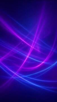 Futuristic energy beams undulating and shimmering smoothly through dark space, creating an abstract backdrop
