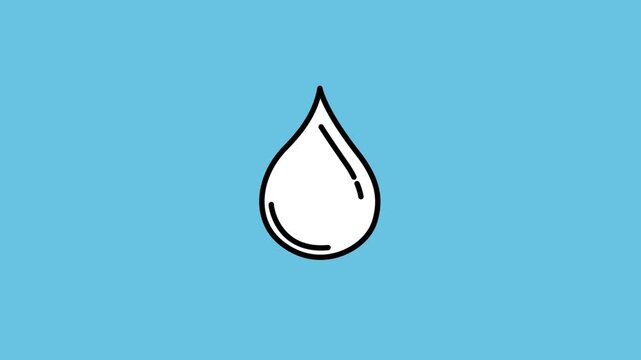 Drop line icon on the Alpha Channel