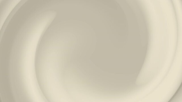 Swirling beige ivory liquid forms create an endless hypnotic creamy texture, ideal for backgrounds, cosmetics, food branding, and elegant designs.