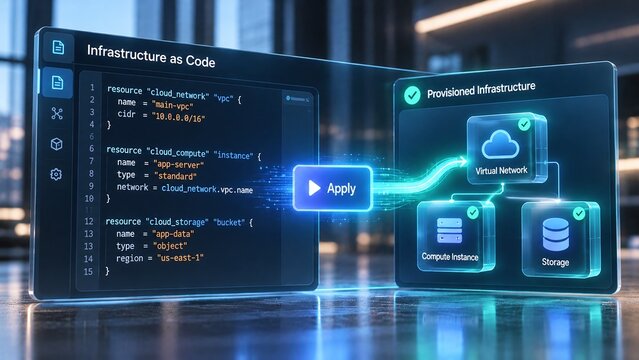 Infrastructure as Code Dashboard for Automated Cloud Resource Provisioning