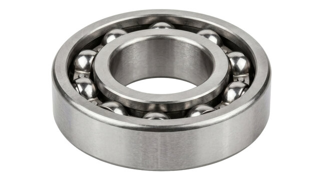 Ball bearing isolated on transparent background