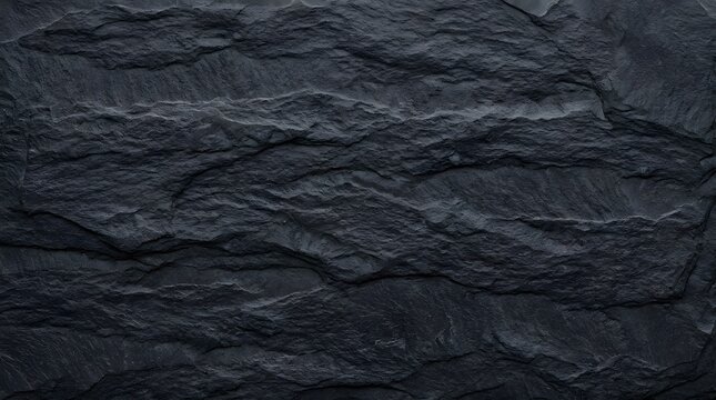 Dark Slate Rock Texture for Background Design