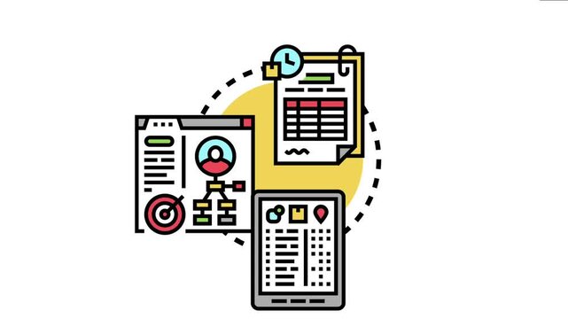 Product catalog data improvement concept an organized workflow for optimizing digital information, managing databases, and achieving business goals with enhanced efficiency
