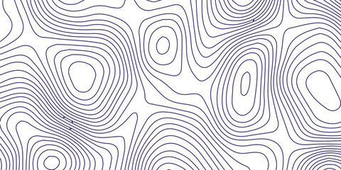 Abstract topographic map contour lines illustrating elevation gradient and geographic data on a white background modern digital design illustration © FS