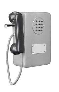 Payphone with a push-button dialer