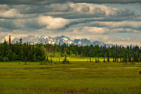 A national park and nature reserve shaped by glaciers over centuries. The highest mountain in North America, Denali (formerly Mount McKinley) is located here at 6,190 metres above sea level.