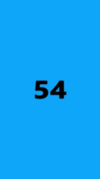 Number counter loading bar animation of 100 to 0, 100 to 0 percent rendering, counting number from 0 to 100 simple counter animation.