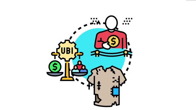 Charitable initiatives providing financial support and a universal basic income concept aims at alleviating poverty and offering social assistance to those in need