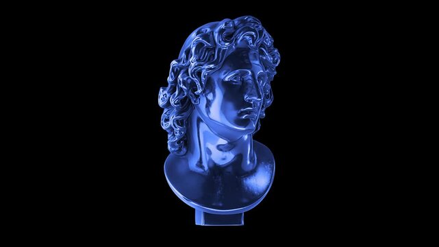 A vibrant Greek statue in neon colour, ready to drag-and-drop into your projects. Perfect for music videos, social media, lower thirds, and presentation backdrops.
