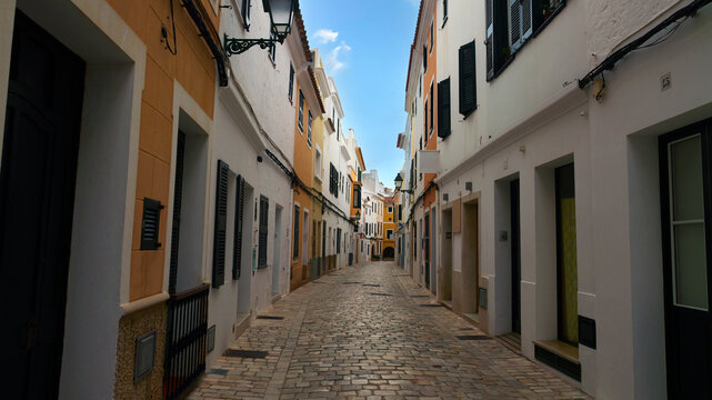 visit, Balearic Islands, outdoors, narrow streets, neighborhood, houses, city trip, town, typical, Spain, travel, must-see, tourist site, tourism, street, discovery, vacation, walking