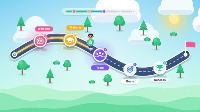 Employee Onboarding Journey Path