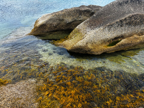 Beautiful Coastal Views of A Illa de Arousa, Galicia, Spain