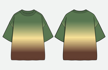 Fototapeta na wymiar Cool Graphic T-Shirt Designs for Boys and Men Streetwear
