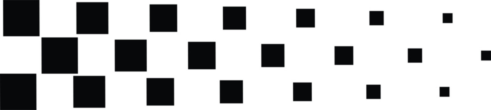 Checkered racing pattern icon set. Dynamic speed symbols. Geometric mosaic grid and finish line signs and sports texture icons collection