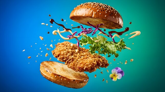 katsu burger spls style
