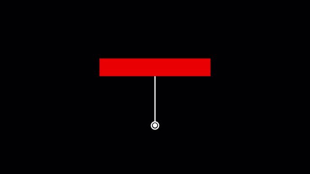 Animated Futuristic Hud callout rectangle text box animation for text highlighting Simple HUD elements rectangle digital interface box 4K animation transparent background alpha channel
