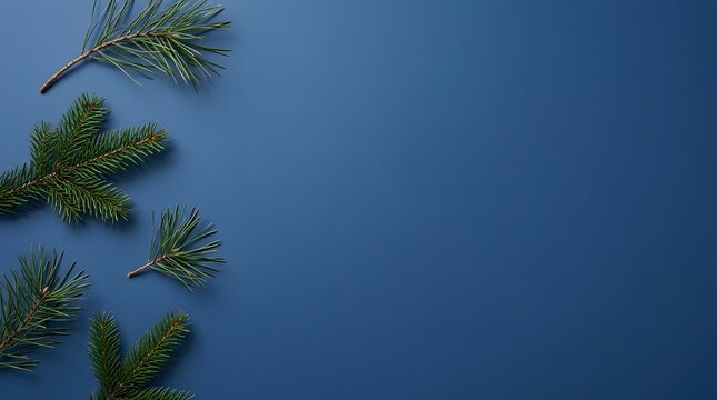 Aerial view of lush green tropical foliage against a deep blue ocean backdrop